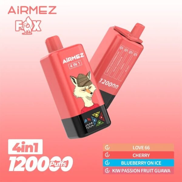 Airmez FOX 4-in-1 120000 Puffs – Quad Flavor Beast (EU Stock)